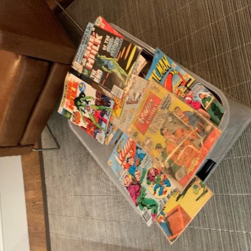 Comics in a box