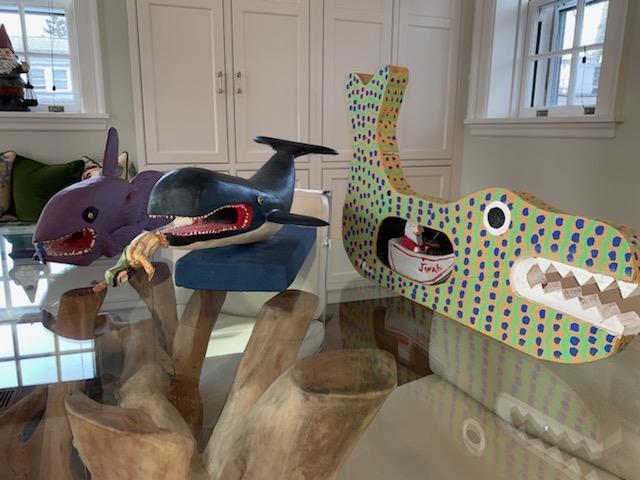 Jonah & the Whale Sculptures