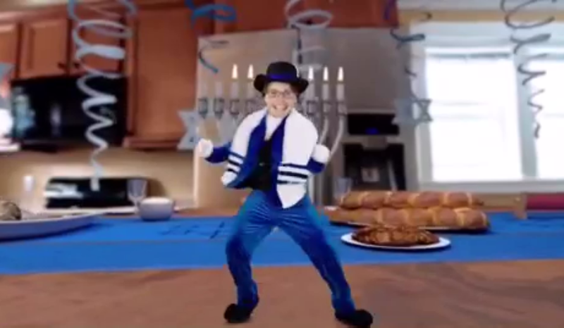 Andy Hanukkah Dance