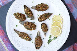 Stuffed Baby Artichokes