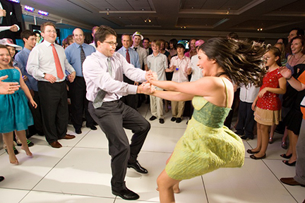 Andy & daughter, Caroline dance