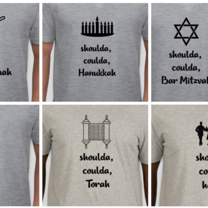 Jewish T-shirt collage