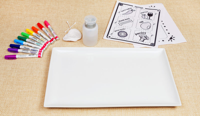 DIY Seder Plate Materials