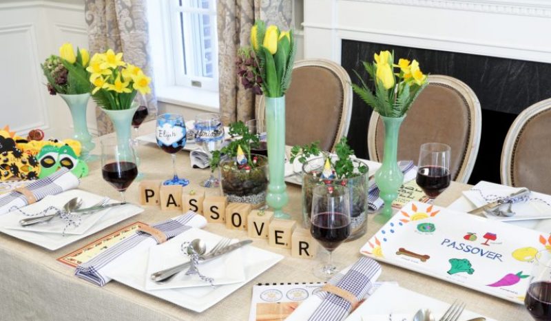 Fun Passover Table