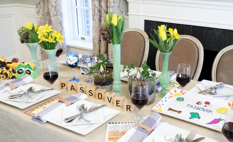 Fun Passover Table