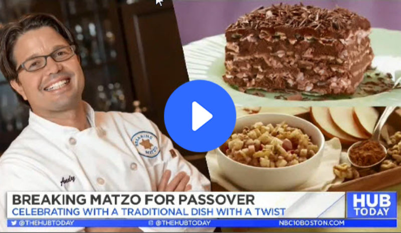 Breaking Matzo on TV