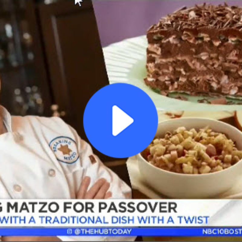 Breaking Matzo on TV