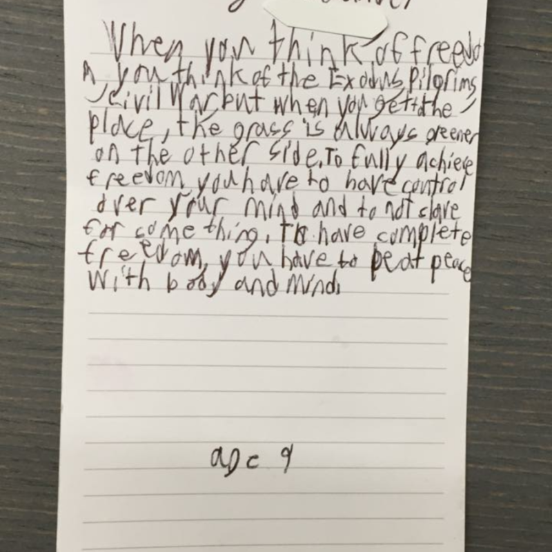Children's Writing