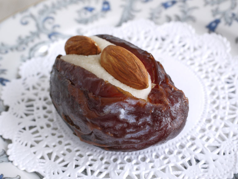 Marzipan Stuffed Dates