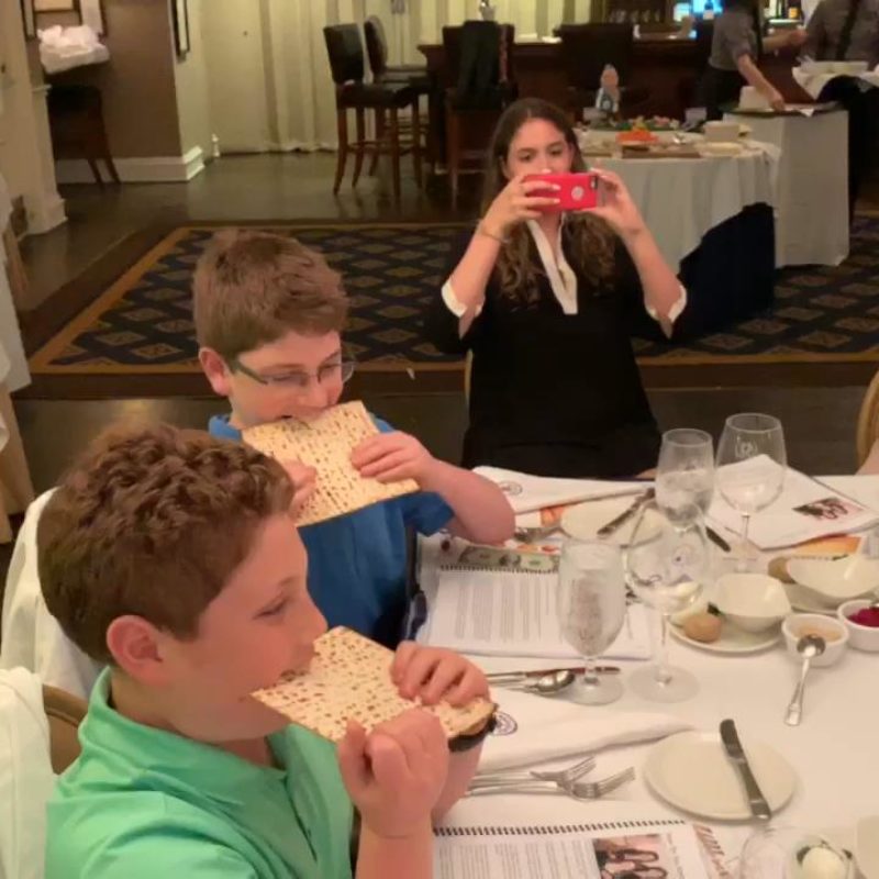 Matzo Eating Contest