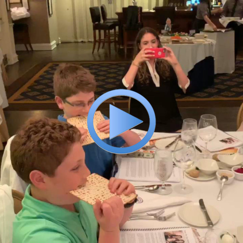 Matzo Eating Contest