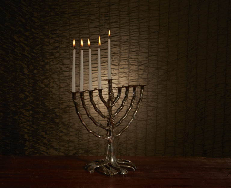 Menorah_candles_4 Breaking Matzo