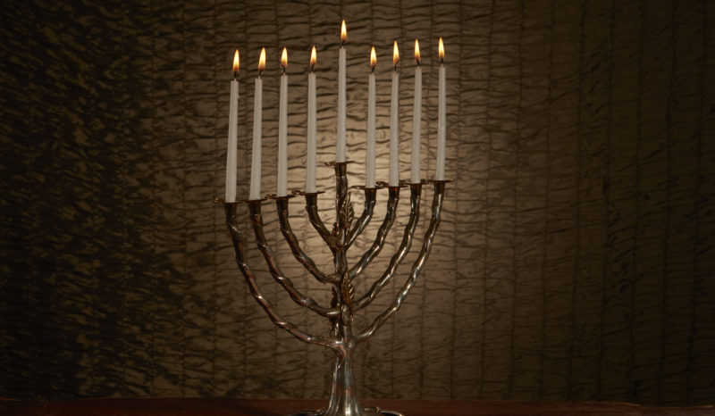 Hanukkah Menorah Candles 8
