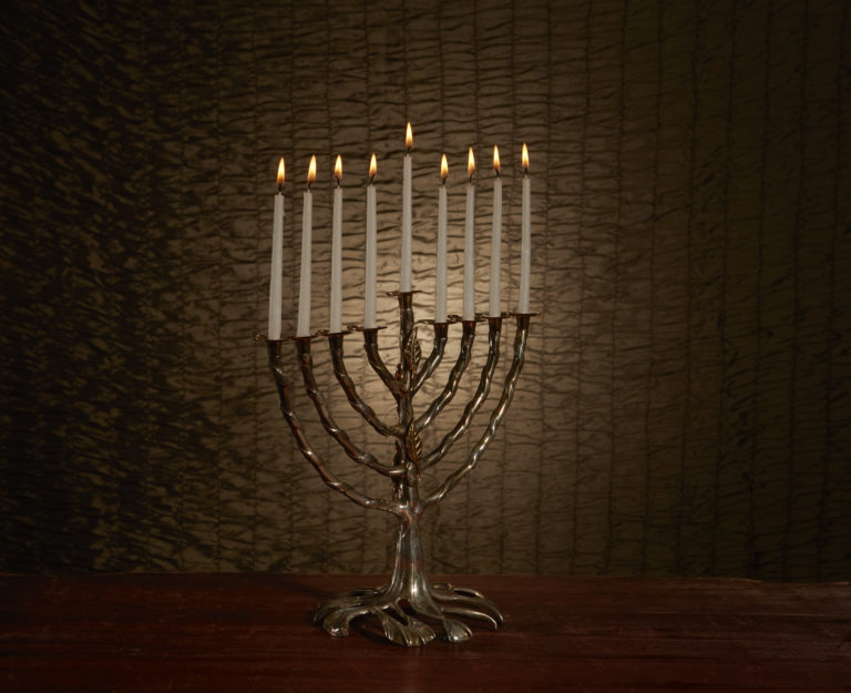Hanukkah Menorah Candles 8
