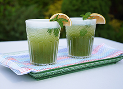 Mint & Rosewater Lemonade