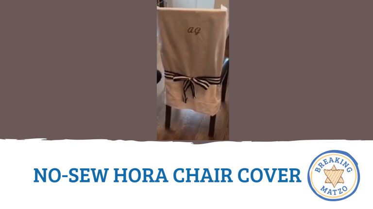 No-Sew Hora Chair Cover
