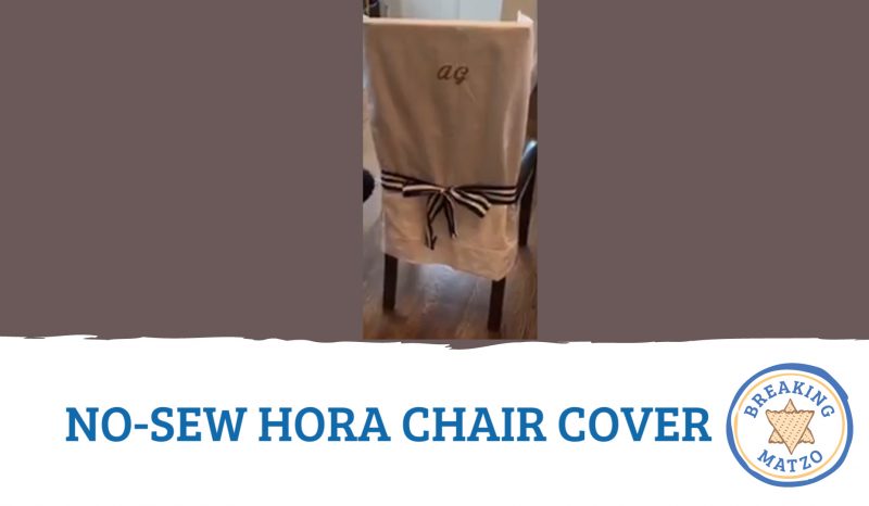 No-Sew Hora Chair Cover