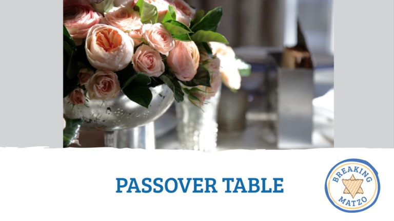 Passover Table