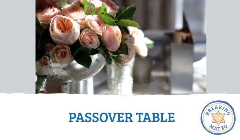 Passover Table