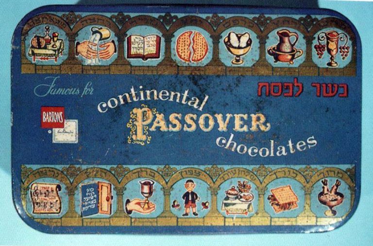 Passover Candy Tin