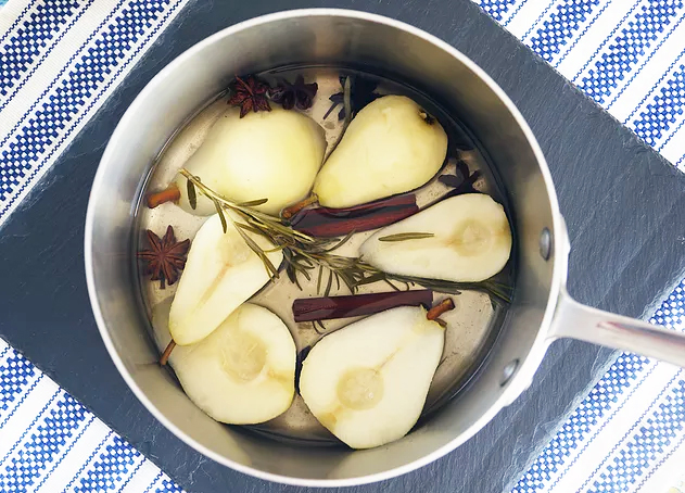 Poached Pears