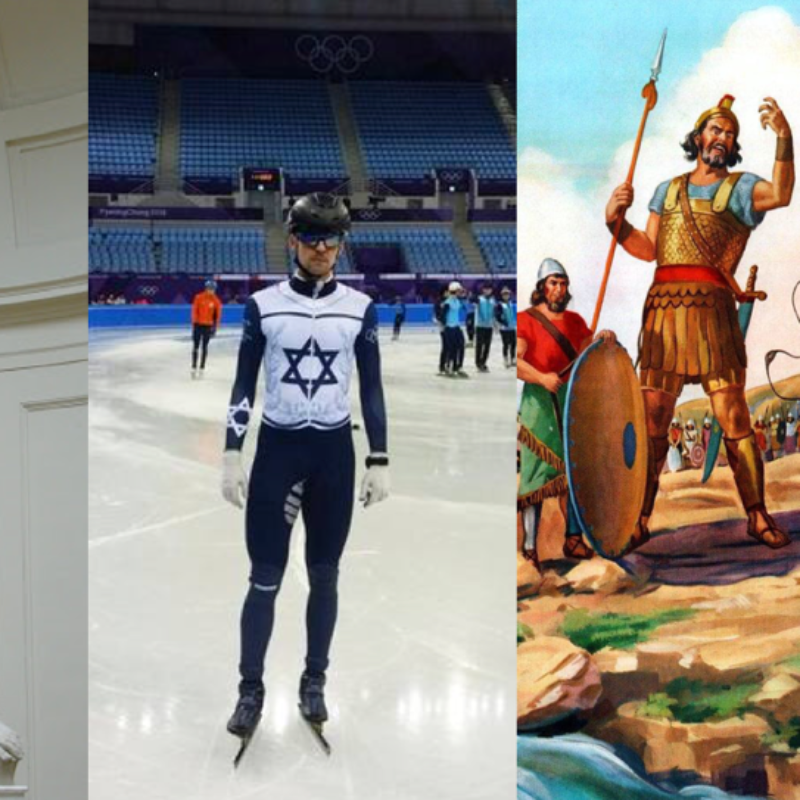 David, Goliath, Speed Skater