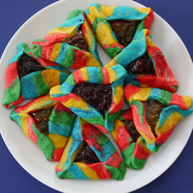 Unicorn Hamantaschen