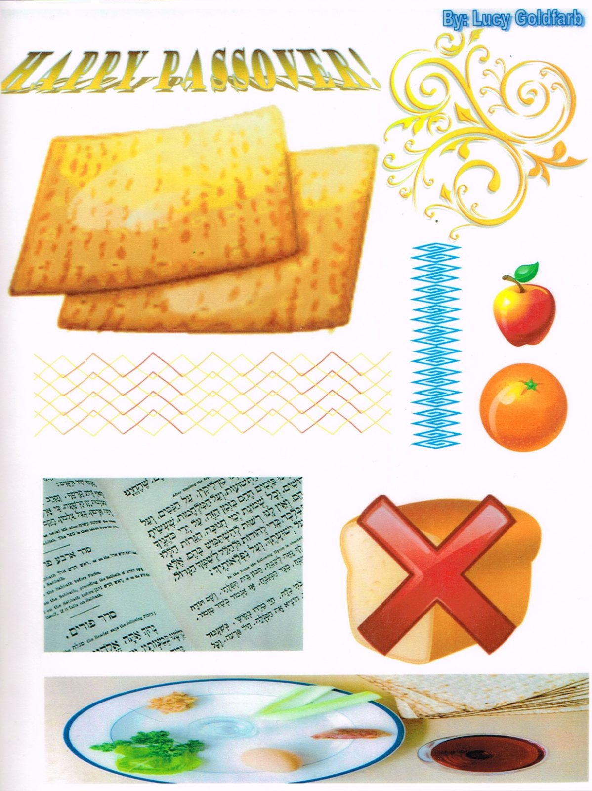 Passover Table Mat