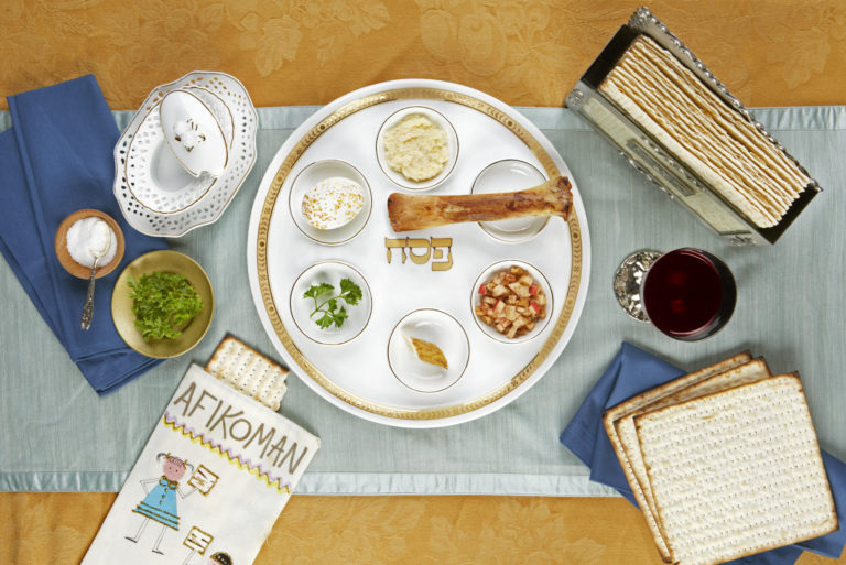 Passover Seder Table