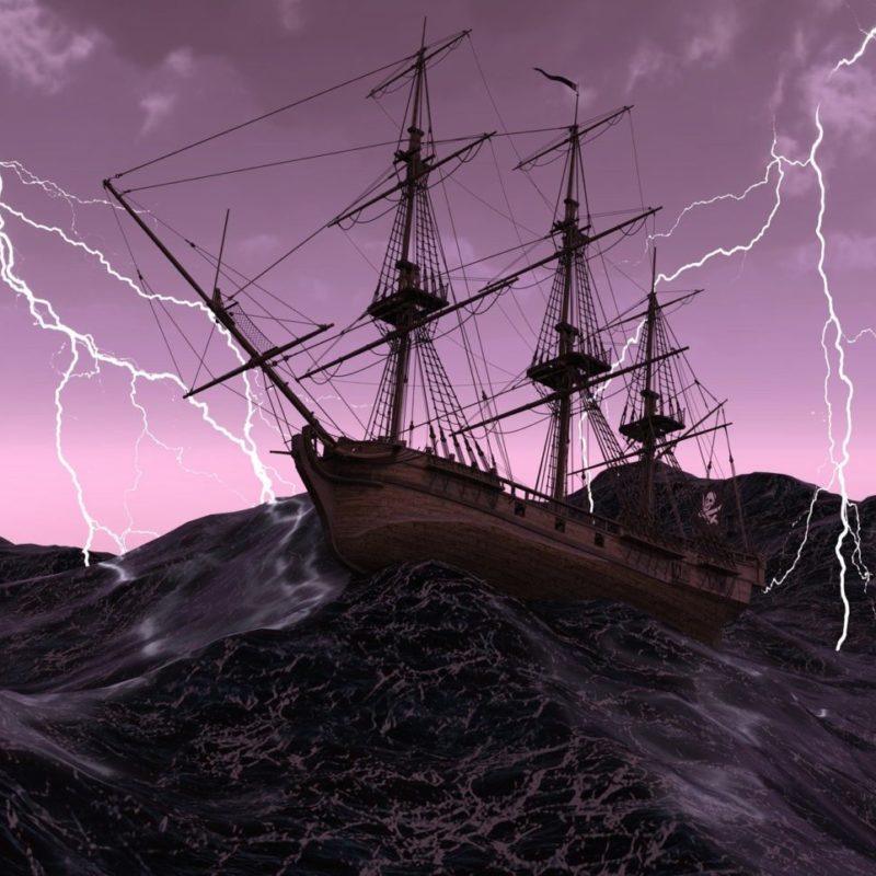 Ship in Storm