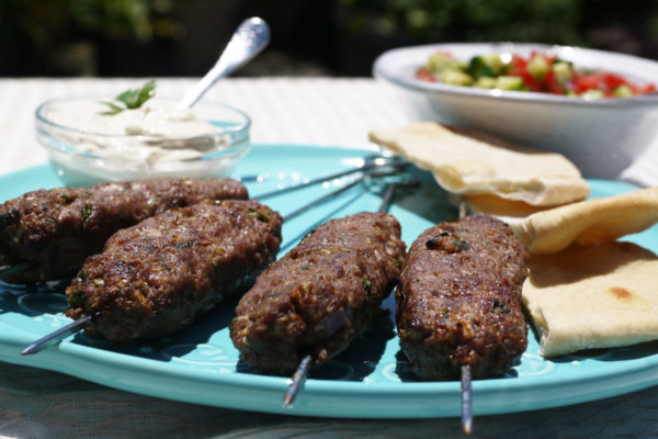 Kafta (Lebanese Lamb Kebabs)